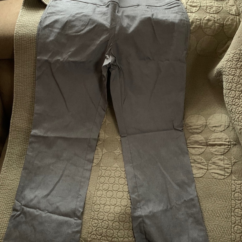 Apt 9 Women’s Dress Pants - Gray Textured